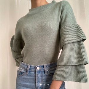 Classy Ruffled Sweater